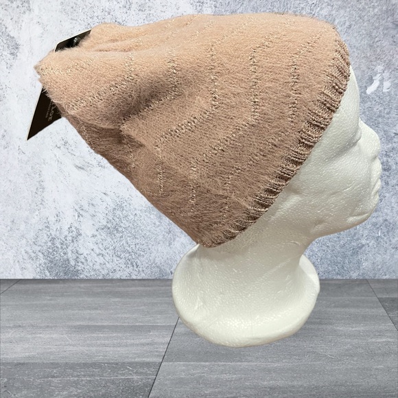 Justin & Taylor Inc Rose hat with gold trim. NWT - Picture 2 of 3